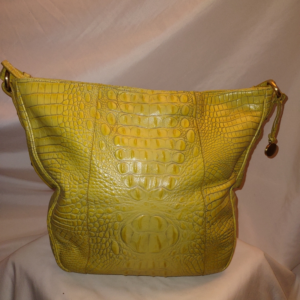 Brahmin Vintage Yellow Handbag NWOT